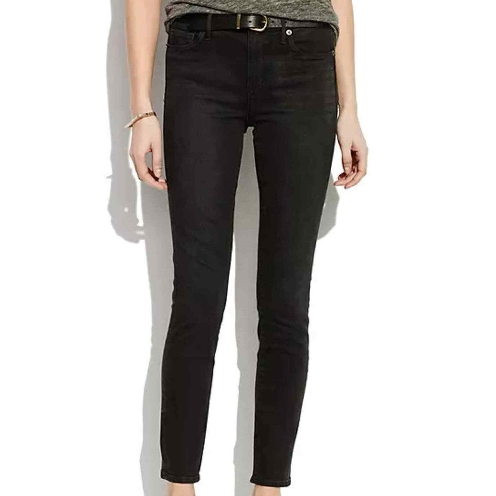 Madewell Black High Riser Skinny Jean size 27